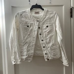 White button jacket